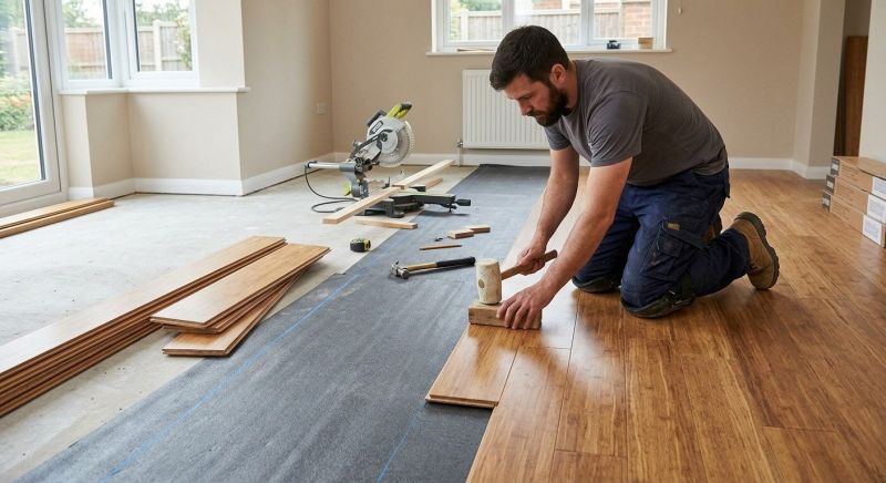 Bamboo Flooring Installation in Bethany Beach, DE