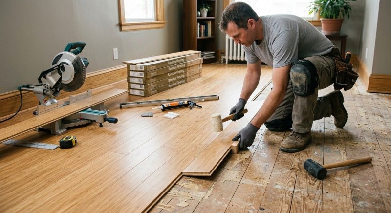 Bamboo Flooring Installation in Bethany Beach, DE