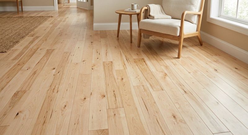 Birch Floor Installation in Bethany Beach, DE