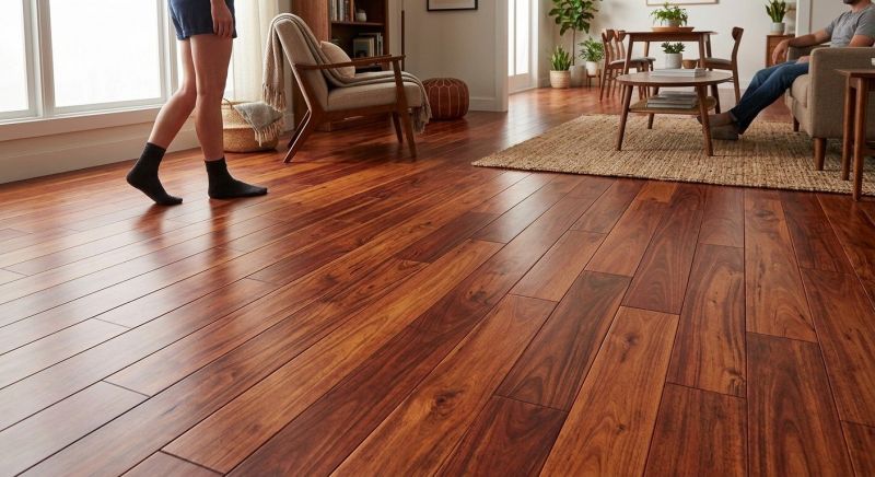 Cherry Floor Installation in Ellendale, DE