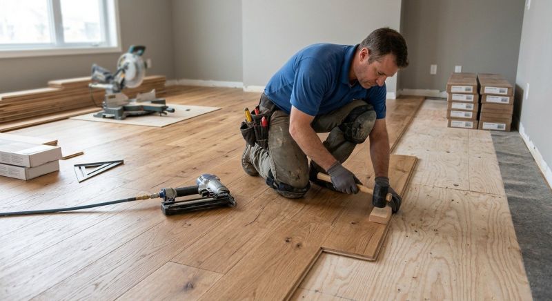 Hardwood Floor Installation in Fenwick Island, DE
