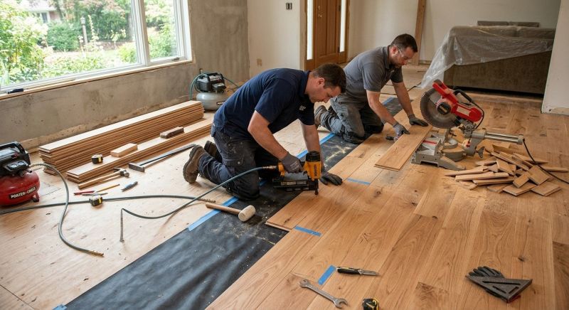 Hardwood Floor Installation in Lewes, DE