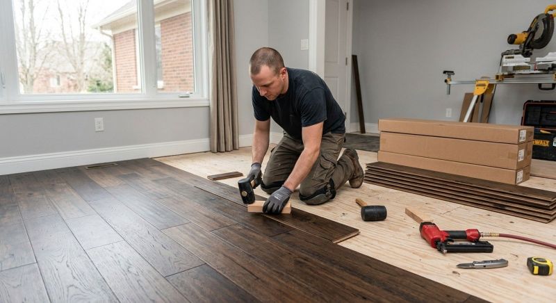 Hardwood Floor Installation in Bethany Beach, DE