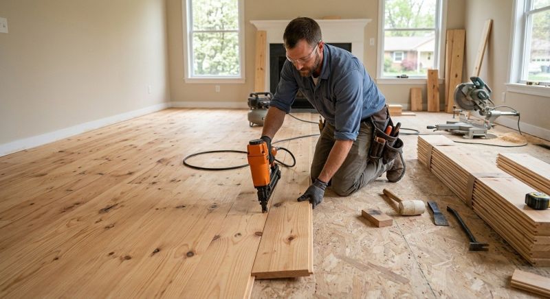 Hardwood Floor Installation in Ocean View, DE
