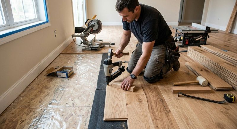 Hardwood Floor Installation in Worcester County, MD