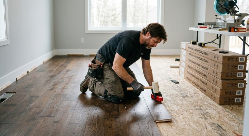 Hardwood Floor Installation in Worcester County, MD