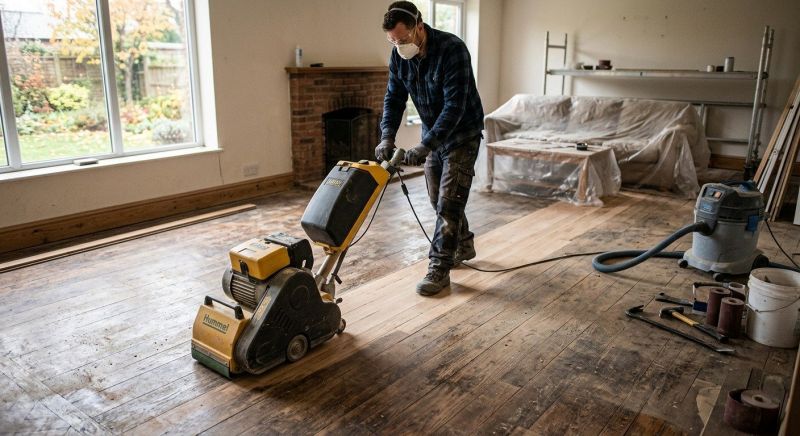 Hardwood Floor Renovation in Bethany Beach, DE