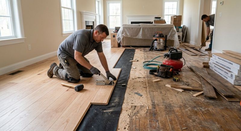 Hardwood Replacement in Bethany Beach, DE