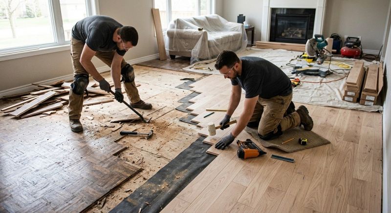 Hardwood Replacement in Selbyville, DE