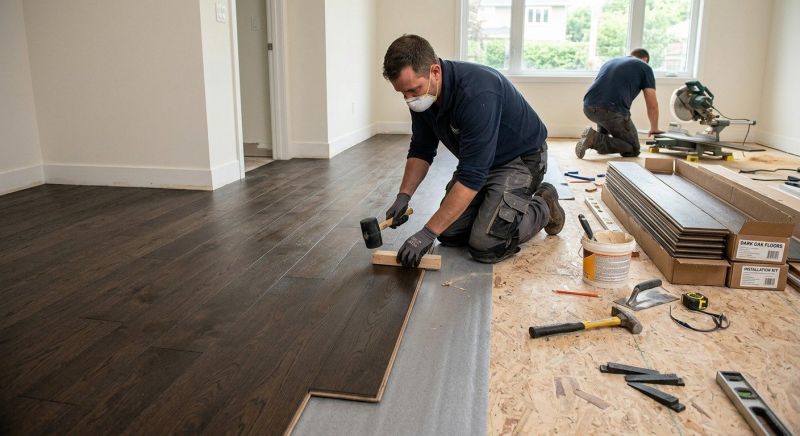 Maple Flooring Installation in Georgetown, DE
