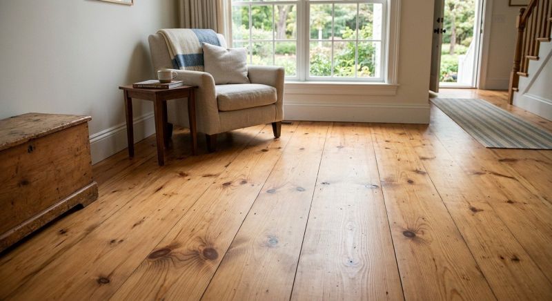 Pine Floor Installation in Bethany Beach, DE