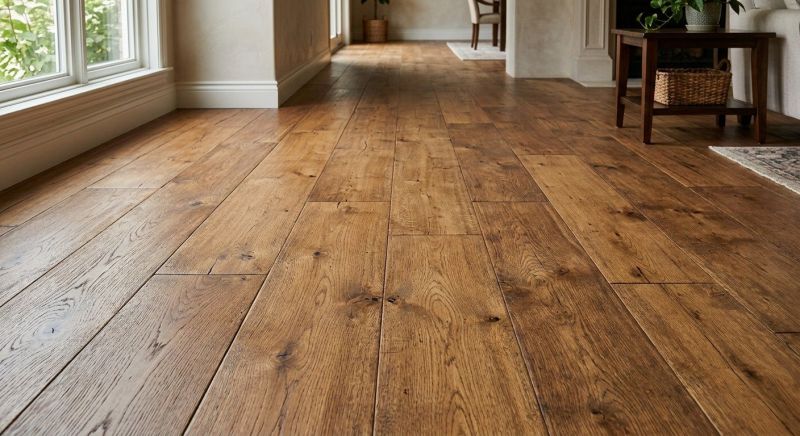 Wide Plank Floor Installation in Bethany Beach, DE