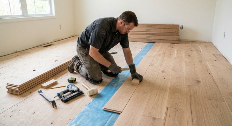 Wood Floor Replacement in Georgetown, DE