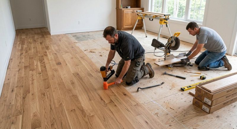 Wood Floor Replacement in Worcester County, MD