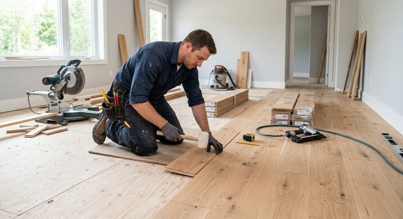Wood Flooring Installation in Bethany Beach, DE